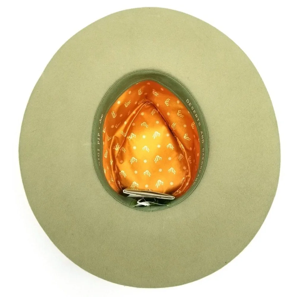 Gigi Pip x Dae Hat in Sage Green - Picture 9 of 10